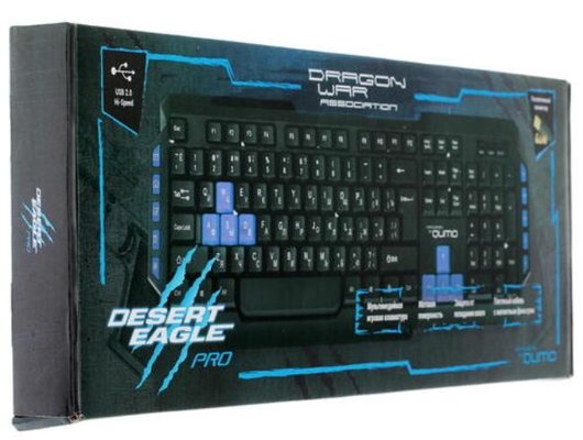 Клавиатура проводная игровая Qumo Desert Eagle Pro